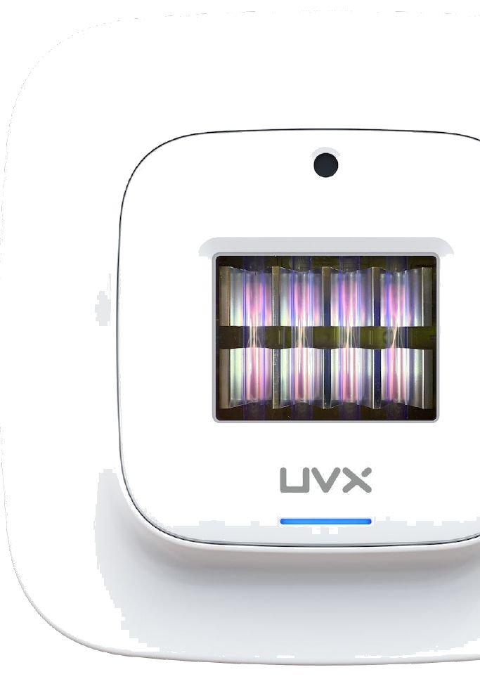 UVX Zener ceiling-mounted far-UVC device